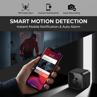 MiniCam Pro – Compact 1080P Magnetic Security Camera