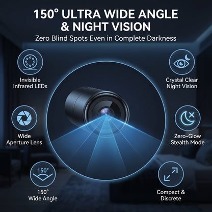 MiniCam Pro – Compact 1080P Magnetic Security Camera